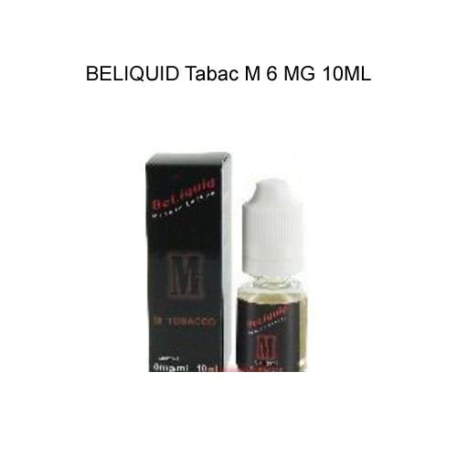 BELIQUID TABAC M" 6mg 10ML" LA TABATIERE Shop