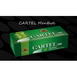 CARTEL TUBES MENTHOL 200pcs (CARTEL356Z)