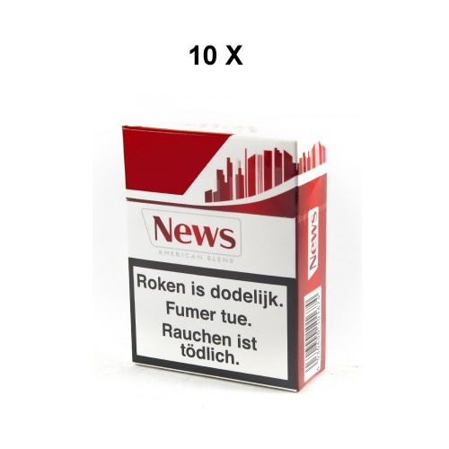 NEWS RED 20 x 10 (NEWSRE345N)
