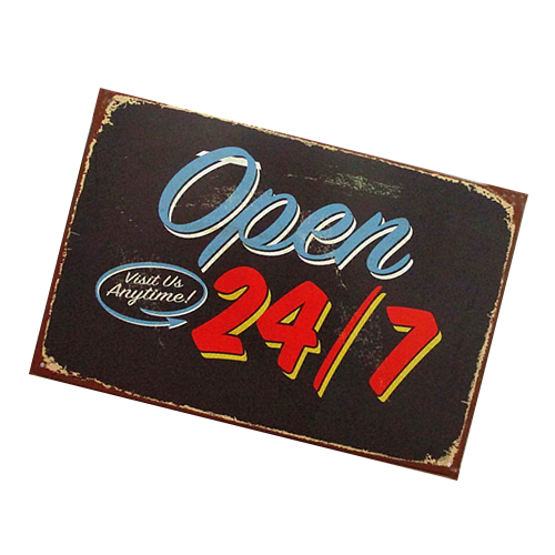 tin_sign_15cm_x_20cm_open_24_hours