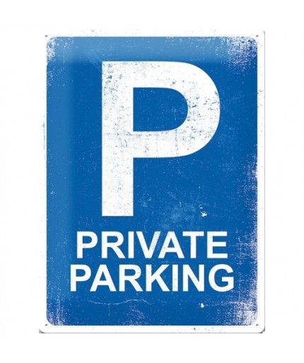 tin_sign_30cm_x_40cm_private_parking