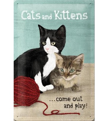 tin_sign_20cm_x_30cm__cats___kittens